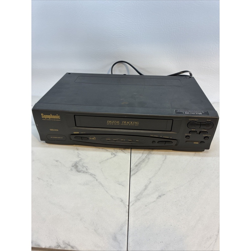 Symphonic SL220A VCR Works
